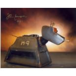 Blowout Sale! Dr. Who John Leeson hand signed 10x8 photo. This beautiful hand signed photo depicts