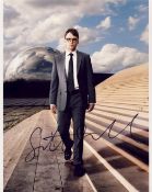 Blowout Sale! Fringe Seth Gabel hand signed 10x8 photo. This beautiful hand signed photo depicts