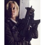 Blowout Sale! Falling Skies Jessy Schram hand signed 10x8 photo. This beautiful hand signed photo