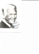 Douglas Fairbanks Jnr signed 7x5 black and white photo. (December 9, 1909 - May 7, 2000), was an
