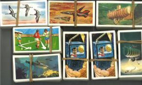 Brooke Bond tea card collection. Contains approximately 500 cards. Mainly 1970's. Mostly
