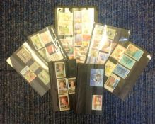 British commonwealth stamp collection on 7 stockcards. Includes Trinidad & Tobago, St Lucia,