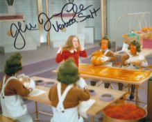 Blowout Sale! Willy Wonka & The Chocolate Factory Veruca Salt signed 10x8 photo. This beautiful