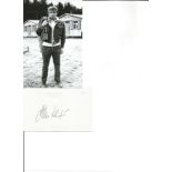 John Leyton Singer Actor Signed Card With Photo. Good Condition. All signed pieces come with a