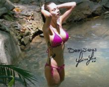 Low Price Sale! The Real Hustle Jessica Jane Clement hand signed 10x8 photo. This beautiful hand-