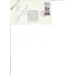 Cosmonauts Soyuz 31 crew signed Russian Space cover hand signed by Valery Bykovsky, Sigmund Jahn and