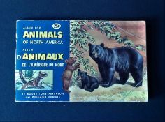 Brooke Bond tea cards in album. Animals of North America. 1960. 48 cards. Good Condition. We combine