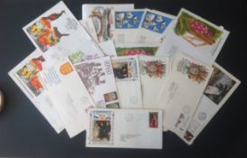 FDC collection. 25 in total. Includes Isle of Man, Jersey and Guernsey. Good Condition. We combine