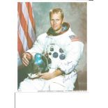 Robert F. Overmyer (1936-1996) Nasa Astronaut Signed 8x10 Photo £6-8. Good Condition. All signed