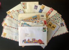 British commonwealth cover collection. 80+ included. Good Condition. We combine postage on