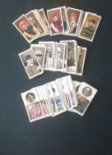 Cigarette card collection. Includes 1931 Steeplechase celebrities 28 cards,1927 Jockeys and owners