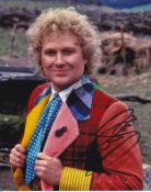 Blowout Sale! Dr. Who Colin Baker hand signed 10x8 photo. This beautiful hand signed photo depicts