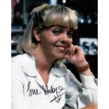 Blowout Sale! Allo Allo Sue Hodge hand signed 10x8 photo. This beautiful hand signed photo depicts