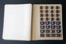 British used stamp collection in album. 1974-1981. Some duplication. Mainly commemoratives. 44