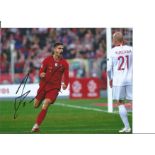 Andre Silva Signed With Portugal 8x10 Photo. Good Condition. All signed pieces come with a