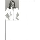 Gabby Logan Sport Presenter Signed Photo. Good Condition. All signed pieces come with a