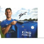 Ayoze Perez Signed Leicester City 8x10 Photo. Good Condition. All signed pieces come with a