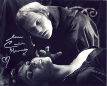 Blowout Sale! Hammer Horror Caroline Munro hand signed 10x8 photo. This beautiful hand signed