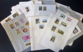 Eastern Europe stamp collection on 70+ loose album pages. Covers L to R. Includes Mongolia,