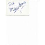 Patricia Morison signed 6x4 white card. (March 19, 1915 - May 20, 2018) was an American stage,