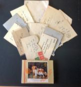 GB commercial cover collection. 12 included. Mainly GVI. Also includes 20 PHQ cards. Good Condition.
