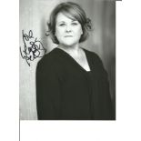 Wendi Peters Actress Signed 8x10 Photo. Good Condition. All signed pieces come with a Certificate of