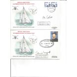 British army entry Whitbread round the world race cover collection, Contains 6 covers. Good