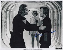 Blowout Sale! Logan's Run Michael York hand signed 10x8 photo. This beautiful hand signed photo