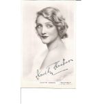 Dorothy Dickson signed 6x4 vintage photo, (July 25, 1893 - September 25, 1995) was an American-born,