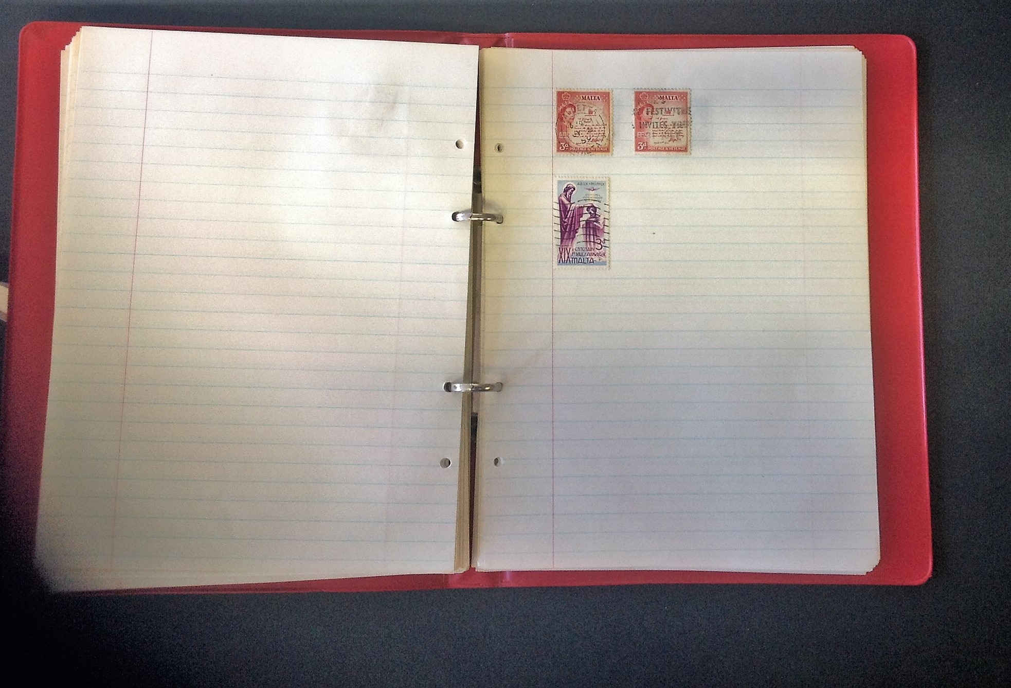 British commonwealth stamp collection in ring binder. 70 pages. Mainly used. Includes Seychelles, - Image 6 of 6