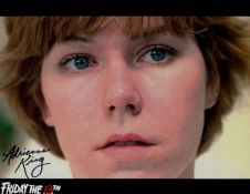 Blowout Sale! Friday 13th Adrienne King hand signed 10x8 photo. This beautiful hand-signed photo