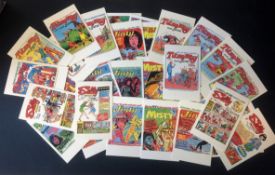 Postcard collection. Includes 55 postcards in boxed presentation pack covering 70's girls comics -