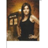 Michelle Collins Actress Signed Doctor Who 8x10 Photo. Good Condition. All signed pieces come with a
