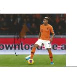 Patrick Van Aanholt Signed With Holland 8x10 Photo. Good Condition. All signed pieces come with a