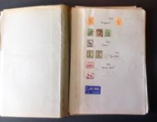 Australia, Canada and New Zealand stamp collection in album. 50 pages. Majority of stamps over 50