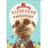 Simon Greenall signed 12x8 colour Aleksandr and the mysterious knight photo. Dedicated. Good