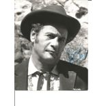 Eli Wallach signed 10x8 black and white photo. December 7, 1915 - June 24, 2014) was an American