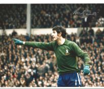 Peter Bonetti Chelsea football legend signed 10 x 8 colour photo. Good Condition. All signed