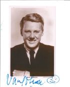 Van Johnson signed 8 x 6 inch b/w photo. Good Condition. All signed pieces come with a Certificate