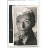 Dr Who William Hartnell signed 6 x 4 inch portrait photo signed in blue ink to lower slightly darker