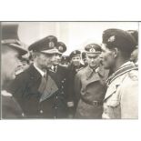 Grand Admiral Karl Donitz signed 6 x 4 inch b/w vintage photo. Good Condition. All signed pieces