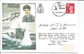 Top WW2 Uboat ace Otto Kretschmer signed on Terence Bulloch Historic aviators cover, photos inside