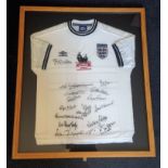 The End Of an Era 1923-2000 Wembley The Final Matches 36x30 framed England Commemorative Football