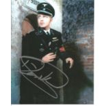 Where Eagles Dare Derren Nesbitt signed stunning 10 x 8 colour photo in scene from the movie as