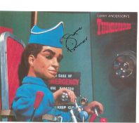 Thunderbirds Shane Rimmer the voice of Scott Tracy signed 12 x 8 inch colour Thunderbirds photo.