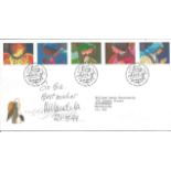 Nelson Mandella signed 1998 Christmas FDC to Bill, net typed address. Comes with certificate of