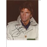 Lorenzo Lamas signed 10x8 colour photo. Good Condition. All signed pieces come with a Certificate of