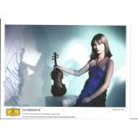 Lisa Batiashvili signed 12x8 colour photo. Violinist . Good Condition. All signed pieces come with a