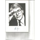 John Major signature piece below black and white photo. Good Condition. All signed pieces come