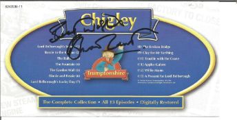 Brian Cant signed insert in Chigley DVD, Included . Good Condition. All signed pieces come with a